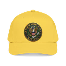 Load image into Gallery viewer, Mid Profile Baseball Cap - Army - US Army Veteran - 3D - Enhanced
