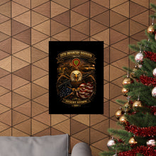 Load image into Gallery viewer, Matte Poster - 24th Infantry Division - Desert Storm
