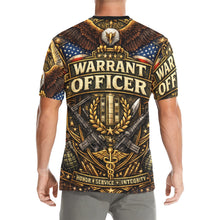 Load image into Gallery viewer, Warrant officer - Emblem Men's All Over Print Crew Neck T-Shirt
