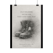 Load image into Gallery viewer, Posters - Old Soldiers Never Die
