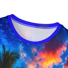 Load image into Gallery viewer, Tropical Sunset Sports Jersey — All-Over Print Palm Beach Tee
