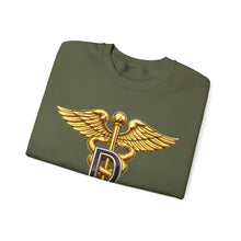 Load image into Gallery viewer, Crewneck Sweatshirt - Army Dental Corps Branch Insignia - 3D - Enhanced
