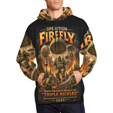 Load image into Gallery viewer, Operation Firefly 555th Men's All Over Print Hoodie (USA Size) (Model H13)
