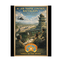 Load image into Gallery viewer, Matte Poster - 16th Air Traffic Control Battalion - DUI
