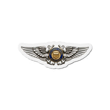 Load image into Gallery viewer, Die-Cut Magnet - USCG - Aviator Badge - Auxiliary wo txt - 3D - Enhanced
