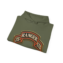 Load image into Gallery viewer, Hoodie – Army - 75th Ranger Regiment - STB - Ranger Scroll - 3D - Enhanced
