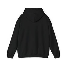 Load image into Gallery viewer, Unisex Heavy Blend™ Hooded Sweatshirt - Navy - Submarine Badge - Silver - Qualified
