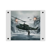 Load image into Gallery viewer, Acrylic Wall Art Panel - Rescue Mission from Majon-ni and Samdong-ni attack - Korean War
