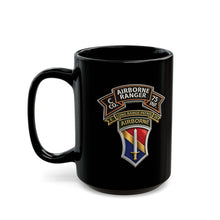 Load image into Gallery viewer, Black Mug  (15oz) - SSI - Vietnam - C Co 75th Ranger - 1st FF - E-20 Inf - 3D X 300
