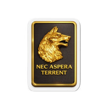 Load image into Gallery viewer, Die-Cut Magnet - Army - DUI - 27th Infantry Regiment wo txt - 3D - Enhanced
