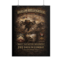 Load image into Gallery viewer, Rolled Posters - 369th Infantry Regiment - Assault across No Man's Land - WWI - Poster 1
