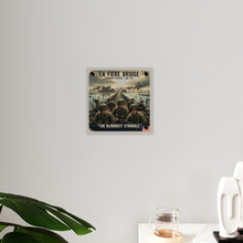 Load image into Gallery viewer, Acrylic Wall Art Panel - 82nd Airborne at the La Fière Bridge
