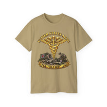 Load image into Gallery viewer, Unisex Ultra Cotton Tee - Army - Medical Corps - US Army w Scene - 3D - Enhanced
