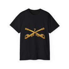 Load image into Gallery viewer, Unisex Ultra Cotton Tee - Army - 7th Cavalry Branch wo Txt X 300
