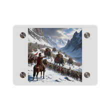 Load image into Gallery viewer, Acrylic Wall Art Panel - Hannibal Crossing the Alps to Atttack Rome
