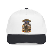Load image into Gallery viewer, Mid Profile Baseball Cap - Army - Todays Buffalo Soldiers in Iraq - OIF - Cavalrymen at War  w IRAQ SVC - 3D - Enhanced
