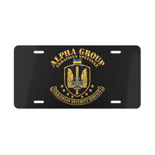 Load image into Gallery viewer, License Plate - Ukraine - Alpha Group - Ukrainian Spetsnaz - 3D - Enhanced
