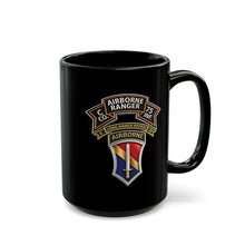 Load image into Gallery viewer, Black Mug  (15oz) - SSI - Vietnam - C Co 75th Ranger - 1st FF - E-20 Inf - 3D X 300
