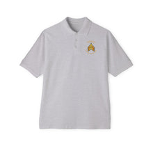 Load image into Gallery viewer, Men&#39;s Piqué Polo - Sergeant - SGT - Retired
