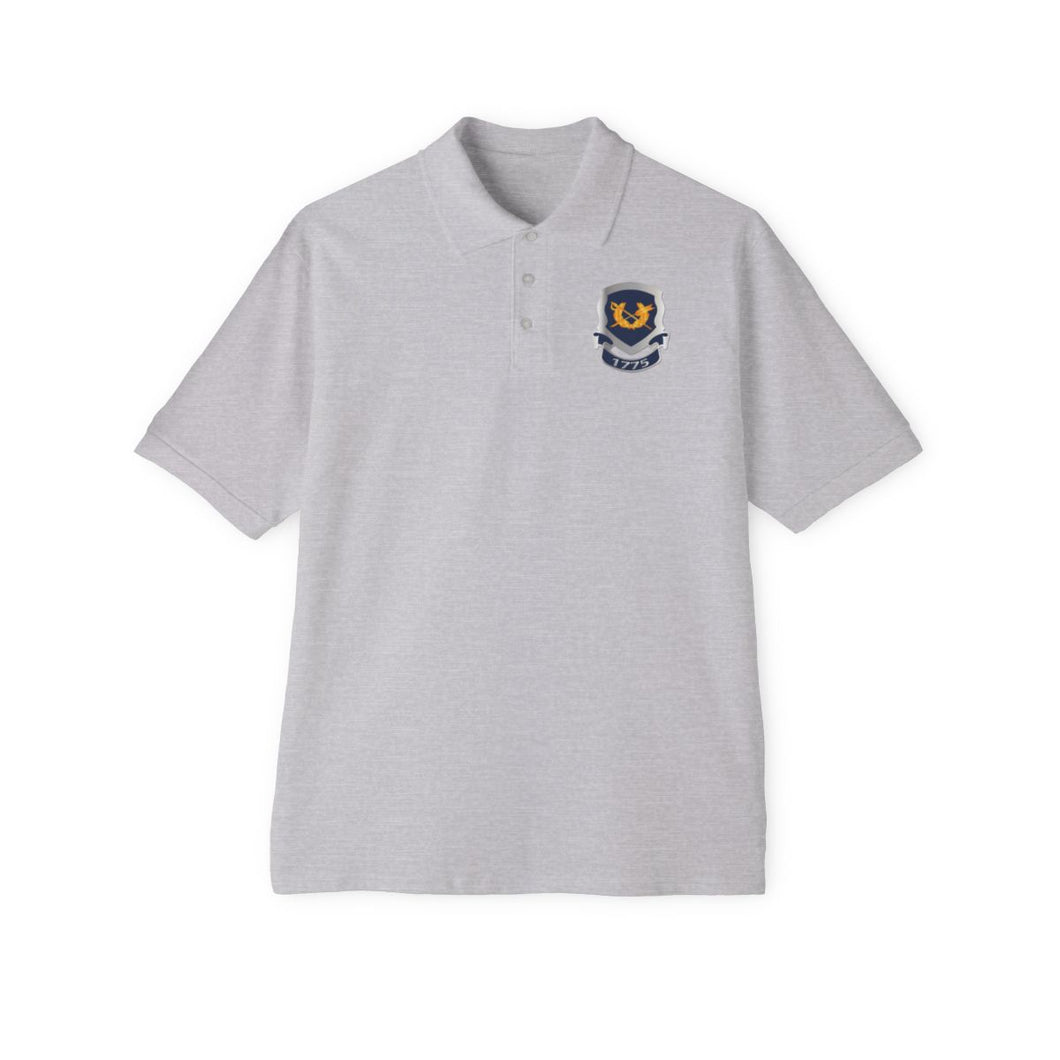 Men's Piqué Polo - Jag Corps Crest wo Txt w DS