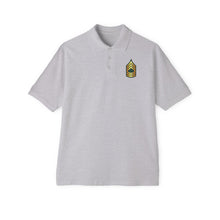 Load image into Gallery viewer, Men&#39;s Piqué Polo - Master Sergeant - MSG wo Txt
