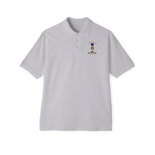 Load image into Gallery viewer, Men's Piqué Polo - Purple Heart - WIA w WWII SVC w Purple Heart - Pacific
