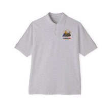 Load image into Gallery viewer, Men's Piqué Polo - 761st Tank Battalion - Black Panthers - w Tank w SSI WWII EU SVC
