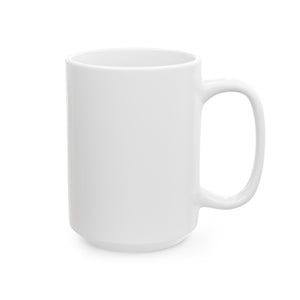 Black and White Ceramic Mug (11oz, 15oz) - Plain Blank Mug