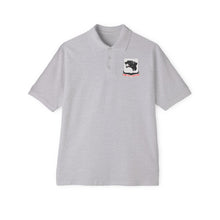 Load image into Gallery viewer, Men's Piqué Polo - 761st Tank Battalion - Black Panthers wo Txt
