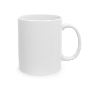 Black and White Ceramic Mug (11oz, 15oz) - Plain Blank Mug