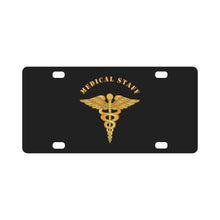 Load image into Gallery viewer, Medical - Medical Staff Classic License Plate
