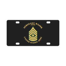 Load image into Gallery viewer, Army - Sergeant Major - SGM - Flat X 300 Classic License Plate

