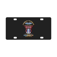 Load image into Gallery viewer, Army - Combat Veteran - 187th Infantry Regiment - Torii, Rakkasans, Let Valor Not Fail, English, Latin w CIB w WWII PAC SVC X 300 Classic License Plate
