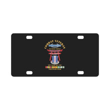 Load image into Gallery viewer, Army - Combat Veteran - 187th Infantry Regiment - Torii, Rakkasans, Let Valor Not Fail, English, Latin w CIB w VN SVC X 300 Classic License Plate
