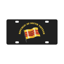 Load image into Gallery viewer, Emblem - Flag - Republic of South Vietnam Classic License Plate
