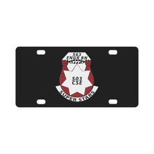 Load image into Gallery viewer, Army - 563rd Engineer Battalion - DUI w SSI wo Txt X 300 Classic License Plate
