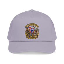 Load image into Gallery viewer, Mid Profile Baseball Cap - Army - 442nd Airborne Infantry Regimental Combat Team - 3D - Enhanced with EUR WWII SVC
