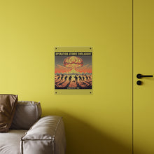 Load image into Gallery viewer, Acrylic Wall Art Panel - Atomic Testing in Nevada Desert Operation Fury - Toward the attack
