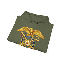 Load image into Gallery viewer, Hoodie – Quartermaster Corps Branch Insignia - 3D - Enhanced
