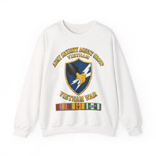 Load image into Gallery viewer, Crewneck Sweatshirt - Army - Army Security Agency Group w SVC Ribbons - 3D - Enhanced
