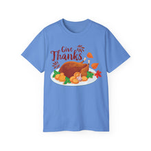 Load image into Gallery viewer, Unisex Ultra Cotton Tee - Give Thanks
