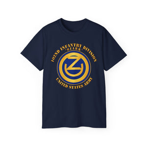 Unisex Ultra Cotton Tee - 102nd Infantry Division - Ozark - US Army