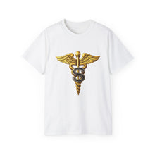 Load image into Gallery viewer, Unisex Ultra Cotton Tee - Army Medical Specialist Corps Branch Insignia - 3D - Enhanced
