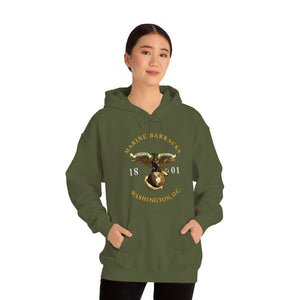 Unisex Heavy Blend™ Hooded Sweatshirt - Marine Barracks - Washington, D.C 1801 X 300