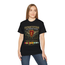Load image into Gallery viewer, 25th Infantry Division - Tropic Lightning - Vietnam Veteran – The Vietnam Soldier – 1961–1975 – Military Service Tribute T-Shirt
