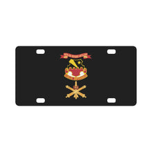 Load image into Gallery viewer, Army - 60th Air Defense Artillery w Number Br - DUI - Ribbon X 300 Classic License Plate
