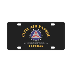 CAP - Civil Air Patrol - Veteran X 300 Classic License Plate