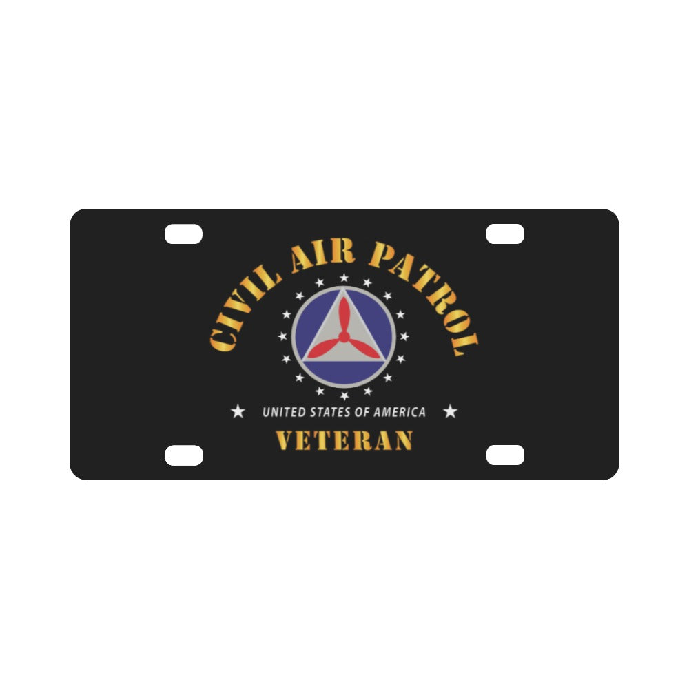 CAP - Civil Air Patrol - Veteran X 300 Classic License Plate