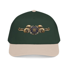 Load image into Gallery viewer, Mid Profile Baseball Cap - USCG - Cutterman - Auxiliary wo txt - 3D - Enhanced
