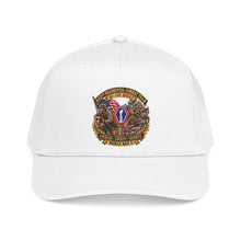 Load image into Gallery viewer, Mid Profile Baseball Cap - Army - 442nd Infantry Regimental Combat Team - 3D - Enhanced with EUR WWII SVC
